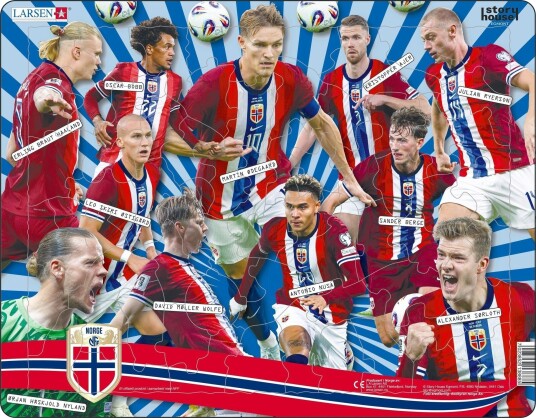 Platepusle 65 Maxi Fotball VM 2026 Kollasj Platepusle 65 Maxi Fotball VM 2026 Kollasj