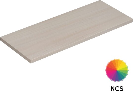 Dansani Calidris Benkeplate B40 240xh3xd41cm NCS eik / 100cm