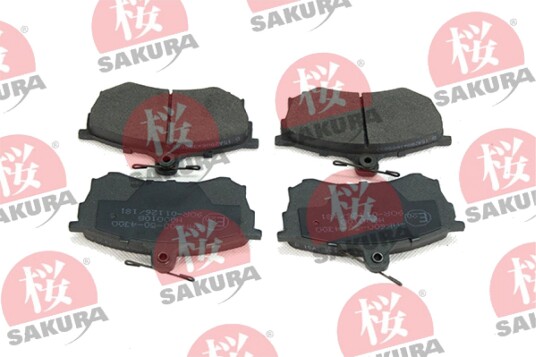 Bremseklosser sett SAKURA 600-50-4300