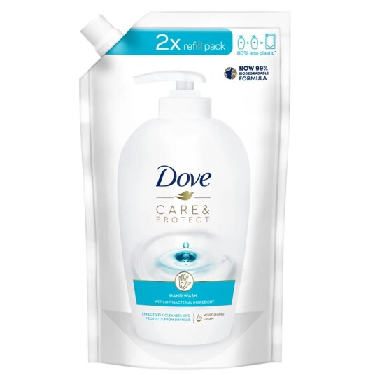 Dove Care & Protect Liquid Handwash 500 ml Håndsåpe