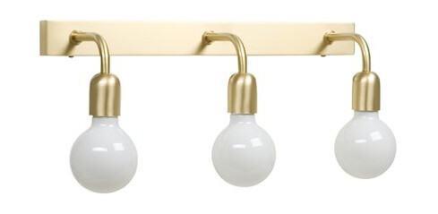 Belid Regal Vegglampe 3 IP44 Børstet messing 1696676-02-0 1696676-01-0