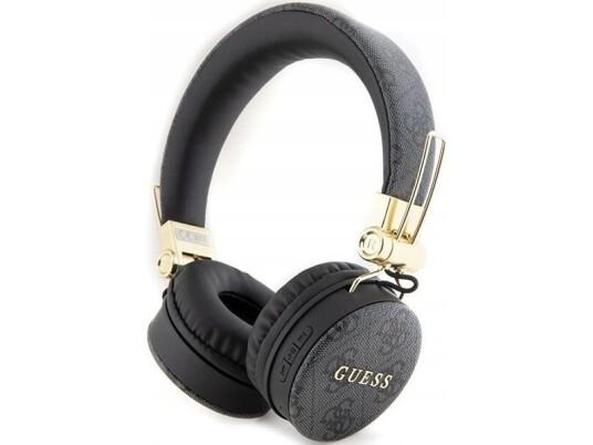 Guess Bluetooth On-Ear Hodetelefoner Gubh704gemk Svart/Svart 4G Metalllogo