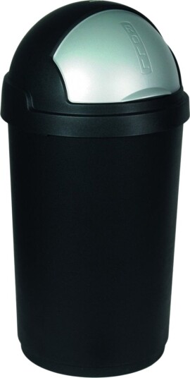 Avfallsbeholder Curver Hengslet Lokk 50L Svart 3253923931587