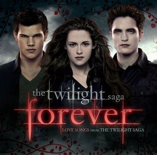 Filmmusikk  Forever  Love Songs From The Twilight Saga  CD