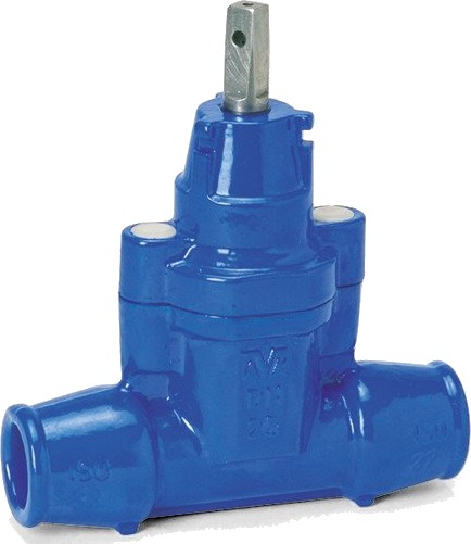 Avk Service connection valve avk 50mm socket joints cast iron