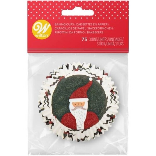 Wilton Muffinsformer Klassisk Julenisse Pk/75 