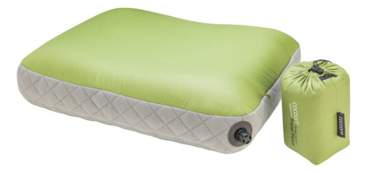 Cocoon Air-Core Pillow Ultralight Medium OneSize, Wasabi/Grey