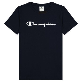Champion American Classics Crewneck T-shirt W Marine bomull Small Dame