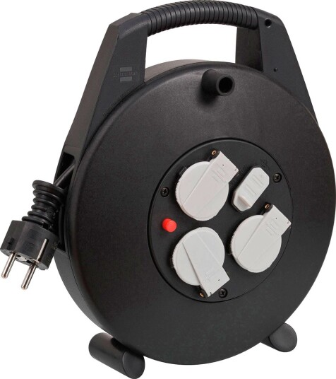 Brennenstuhl Kabeltrommel Vario Line 10 m (3 Uttak + USB)