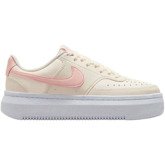 Nike Court Vision Alta Dame Pale Ivory/Washed Coral/White 36.5