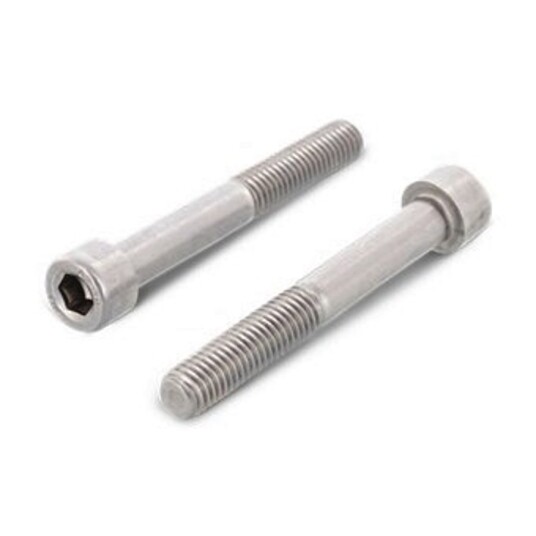 S+P Schäfer + Peters Gmbh Unbrakoskrue DIN 912 innv. sekskant sylinderhode rustfritt A2 delgjenget M3 M 3 x 30 mm 1000 stk.