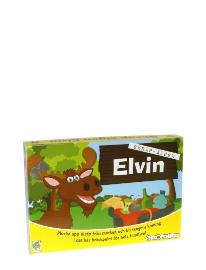 Barbo Toys Skralde Elgen Elvin - Multi/patterned - ONE SIZE