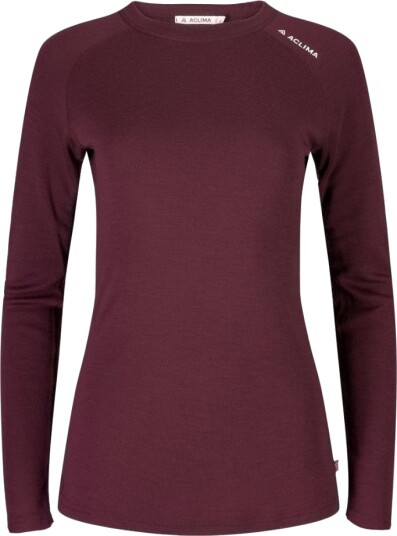 Aclima W"s Warmwool Crewneck Fig Fig XL