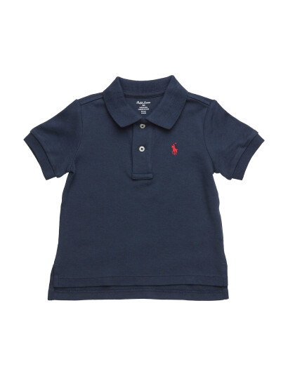 Ralph Lauren Baby Boy Polo T Shirt French Navy 12 mdr
