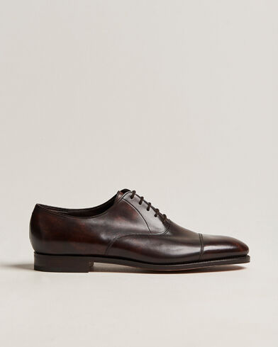 John Lobb City II Oxford Dark Brown Calf