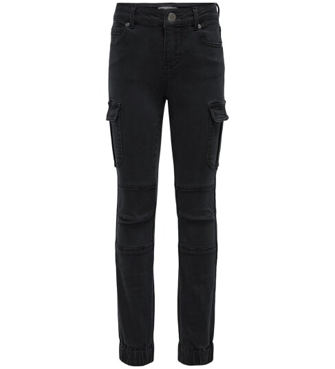 Kids Only Konmissouri Reg Life Cargo Pnt Noos Black 134