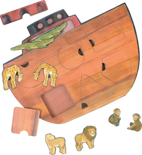 Egmont Toys Puslespill Skogen Noas Ark 7 Brikker