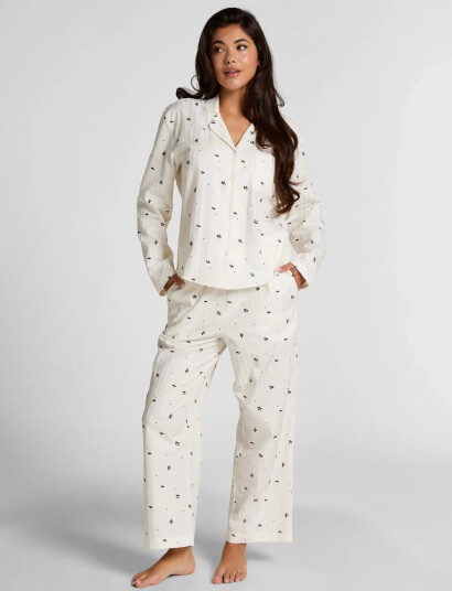 Hunkemöller Pant Co Jacquard Mistletoe - Cream - XS Hunkemöller Pant Co Jacquard Mistletoe - Cream - XS