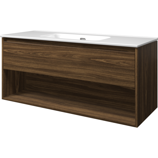 Sanibell Proline møbelpakke, uten armaturhull, 121x46 cm, cabana eik Sanibell Proline møbelpakke, uten armaturhull, 121x46 cm, cabana eik