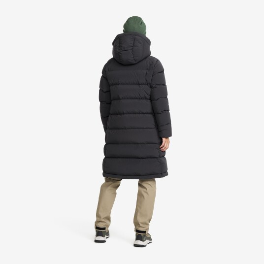 Revolutionrace Skalljakke Turjakke & Vindjakke Flexpedition Down Parka Dame Black XL