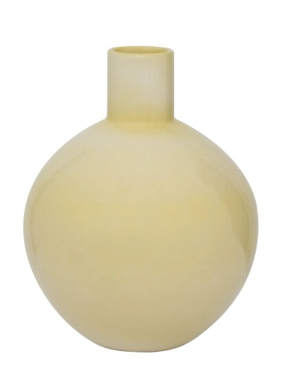 Urban Nature Culture Urban Nature Culture Vase Costa Yellow Ø 19.5 CM Urban Nature Culture Urban Nature Culture Vase Costa Yellow Ø 19.5 CM