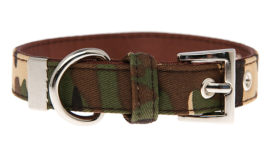 Hundehalsbånd Camouflage L 25mmx35-45cm Camo