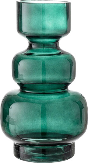 Bloomingville glassvase 25 cm Grønn Bloomingville glassvase 25 cm Grønn