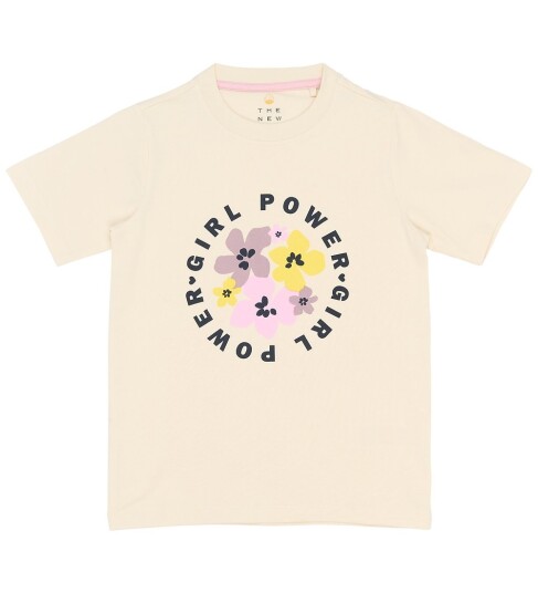 The New Tnsamara S_S Tee Cream 122/128 The New Tnsamara S_S Tee Cream 122/128
