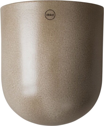 DBKD Cut vegghengt krukke beige X-large 24 cm
