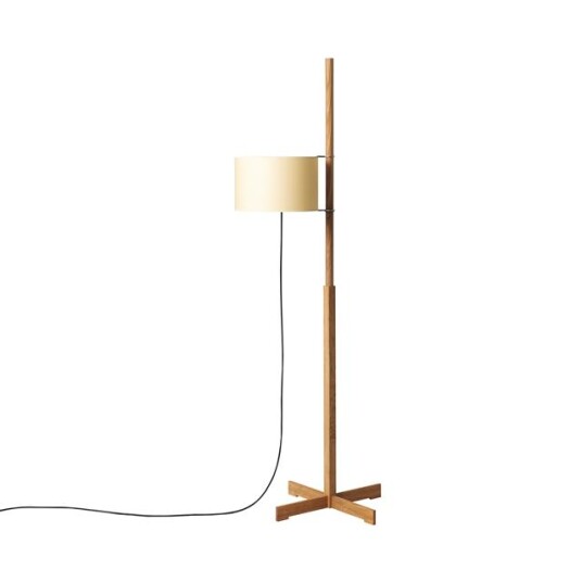 Santa & Cole TMM Gulvlampe Beige Eik Santa & Cole TMM Gulvlampe Beige Eik