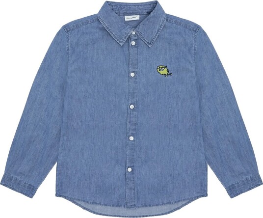 Minymo Shirt Chambray Blue 104