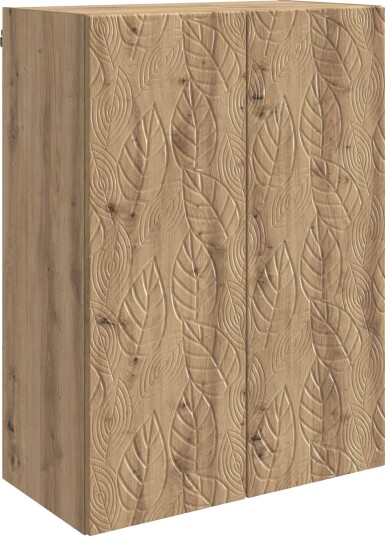 vidaXL Vegghengt skap Artisan eik 66 x 34,5 x 90 cm Konstruert tre vidaXL Vegghengt skap Artisan eik 66 x 34,5 x 90 cm Konstruert tre