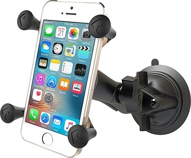 Ram Mounts X Grip Mobilholder Med Dreielås Sugekopp