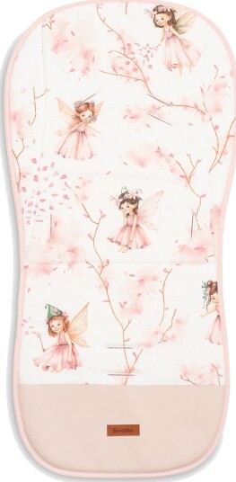 Sensillo Velvet Vogninnlegg 80x40 cm Fairy Pink