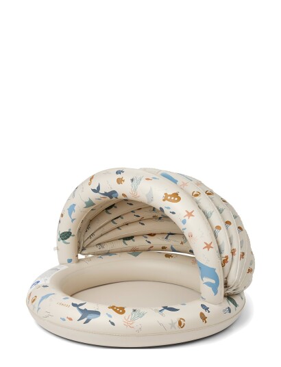 Liewood Hadleia Printed Canopy Pool   Beige   ONE SIZE
