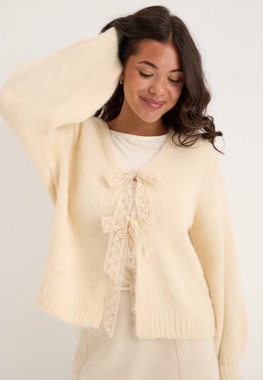 Only Onlnellie Ls V neck Cardigan