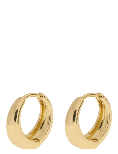 TIMI OF SWEDEN Faye Classic Wide Hoop Earrings Guld One Size
