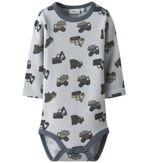 Name It Body I/e Ull NBMWillow Micro Flis /arbeidsmaskiner Name It 68 Langermet Body Blå 62
