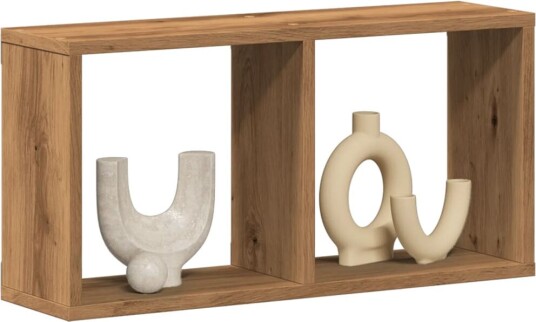 Veggskap 60x16x30 cm artisan eik konstruert tre 8721158391735