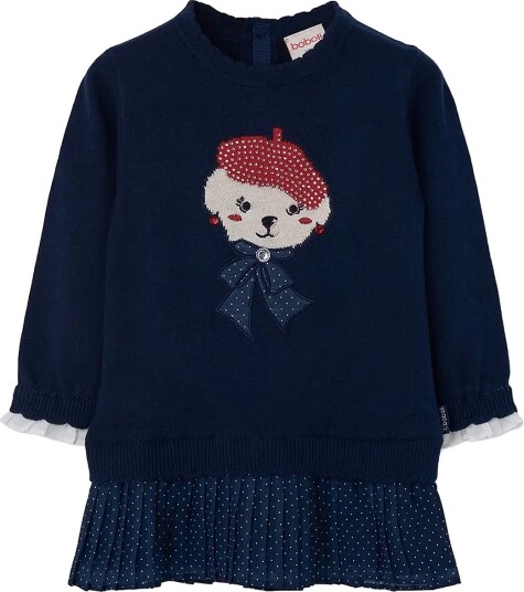 Boboli | Knitwear Combined Dress For Girl Bci | 104