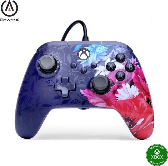 PowerA Advantage Plus Kablet Kontroller Xbox Series X/S Night Blossom