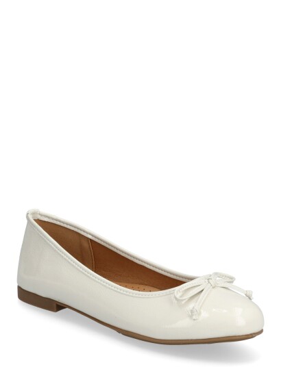 Bianco Biaceline Ballerina Faux Leather Cream 41 Bianco Biaceline Ballerina Faux Leather Cream 41