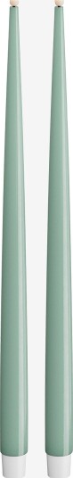 DeluxeHomeart LED Taper Candle Shiny 2,2x38 cm 2 stk Grønn