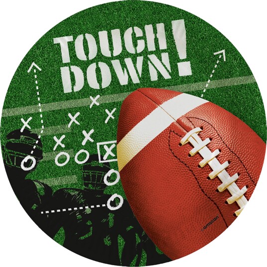 Riethmüller Papptallerken Touchdown! 8-pakning 9912275 Riethmüller Papptallerken Touchdown! 8-pakning 9912275