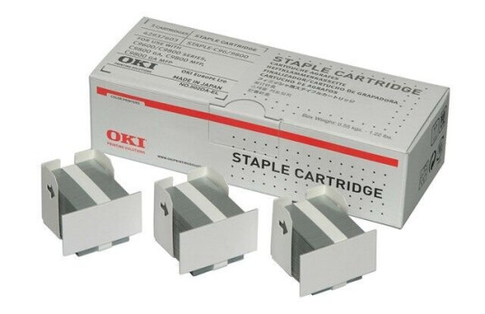 OKI Staples/15000pcs f C9600/C9800 - Heftestifter OKI Staples/15000pcs f C9600/C9800 - Heftestifter