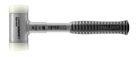Halder Supercraft Plasthammer 50mm - Håndverktøy med myk ansikt Halder Supercraft Plasthammer 50mm - Håndverktøy med myk ansikt