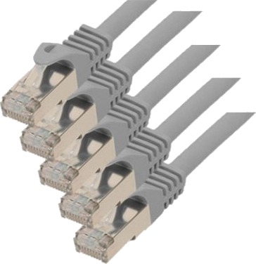 S/Conn Rj45 Rj45 M M 5M 5 M Cat7 S/Ftp S Stp Rj 45 Rj 45 Grå