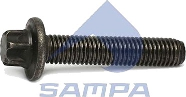 SAMPA 020.067 Skrue, avgassbend
