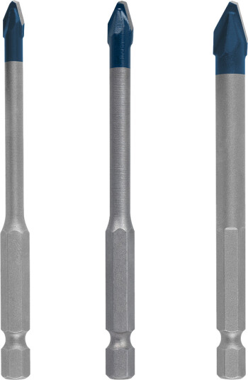 Bosch HEX 9 Hardceramic Flisborsett 3 Deler 5/6/8 mm