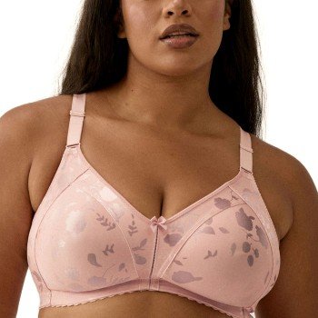 NATURANA BH Heritage Minimizer Soft Bra Floral Rosa polyamid C 95 Dame